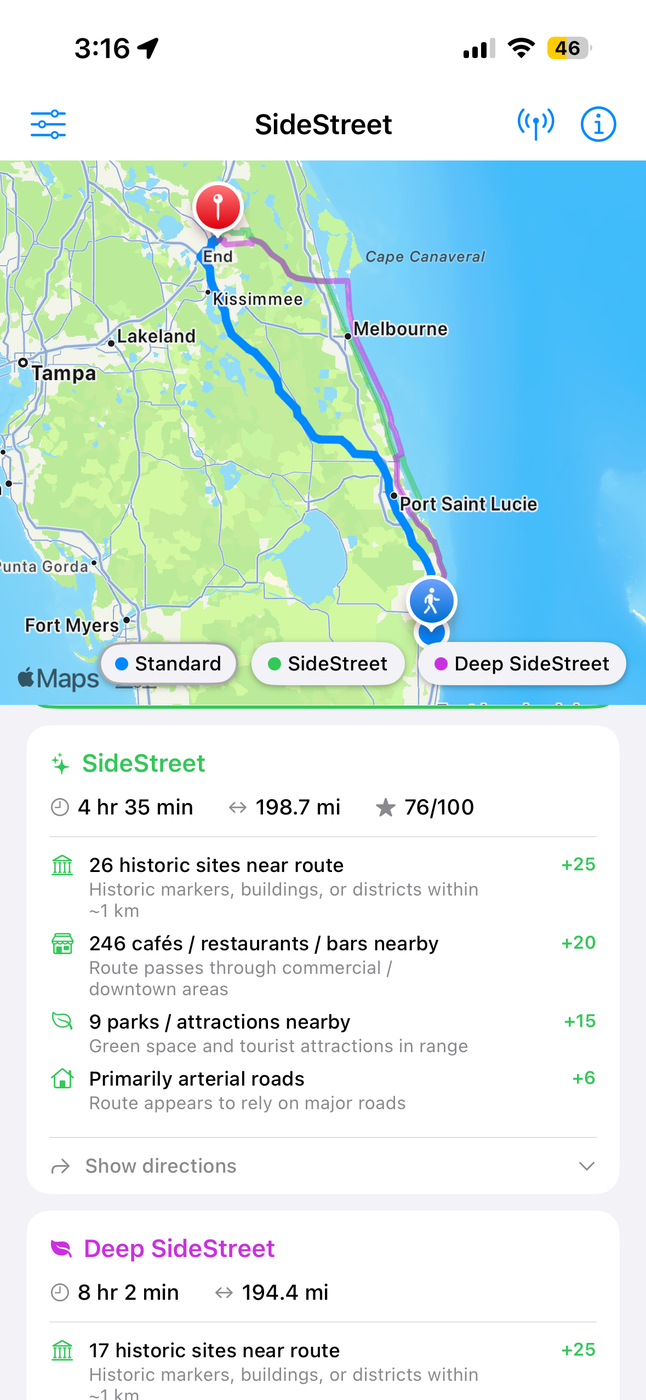 Side Streets screenshot