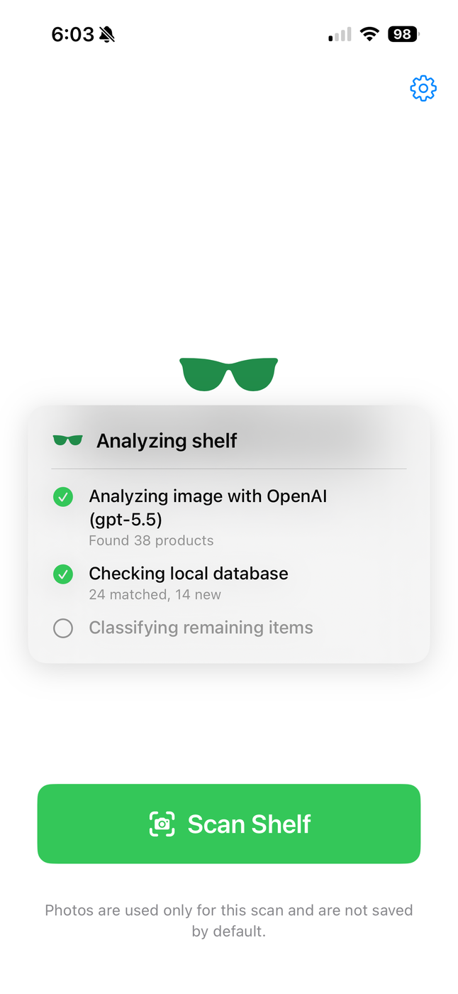 GreenGlasses screenshot