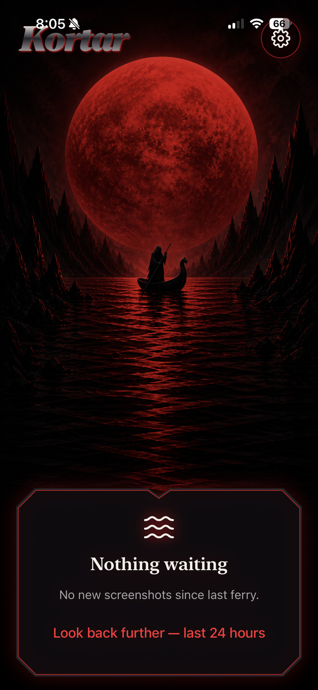 Kortar screenshot